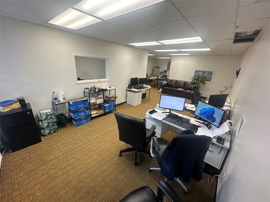 Home Office, Interior, Recessed Lighting