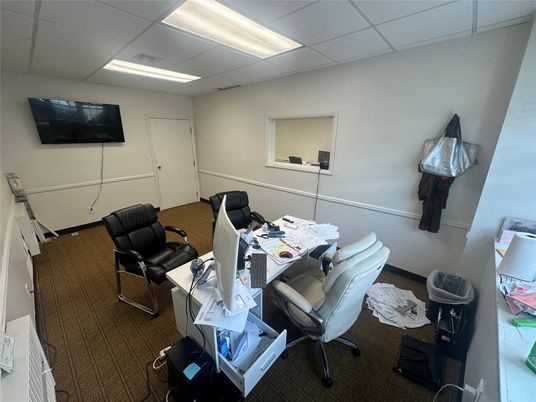 Home Office, Interior, Recessed Lighting