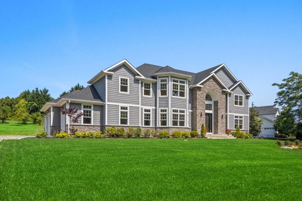 Backyard, Exterior, Facade, Brick Traditional