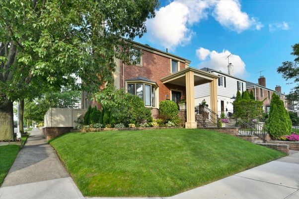 Exterior, Facade, Brick Facade, Tudor Revival