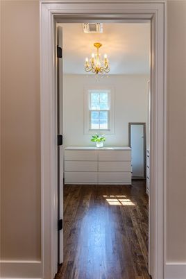 Chandelier, Interior, Wood Texture Flooring