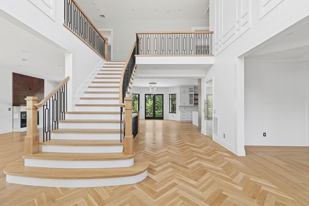 Interior, Recessed Lighting, Wood Texture Flooring