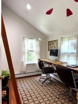 Home Office, Interior, Recessed Lighting