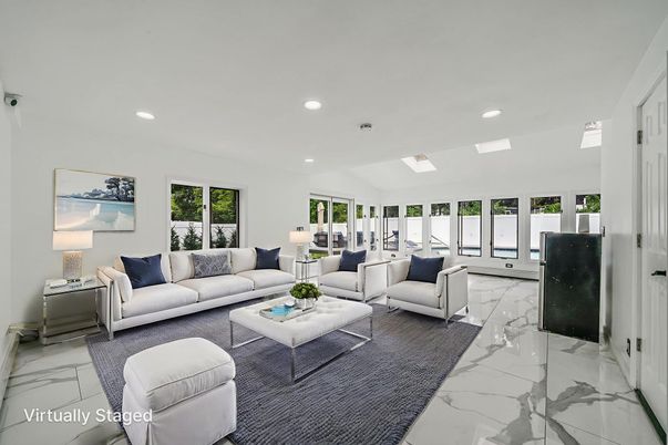 Interior, Living room, Marble, Recessed Lighting