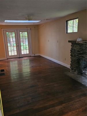 Empty room, Interior, Wood Texture Flooring