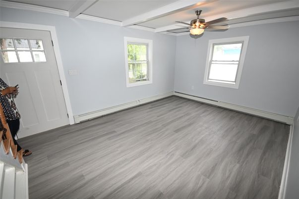Empty room, Interior, Wood Texture Flooring