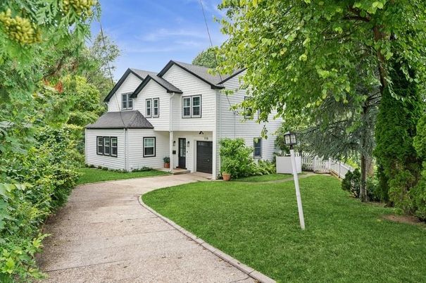 Attached, Backyard, Exterior, Facade, Farmhouse