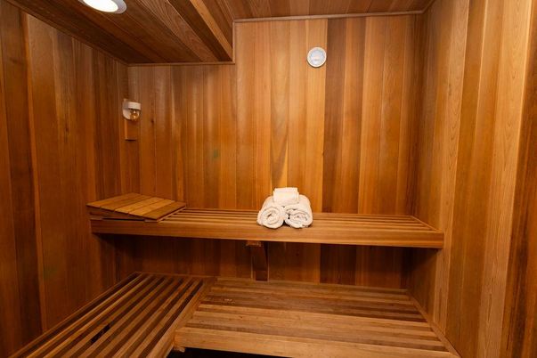 Interior, Recessed Lighting, Sauna Room