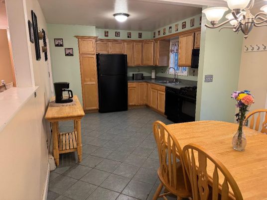 Dining room, Interior, Kitchen