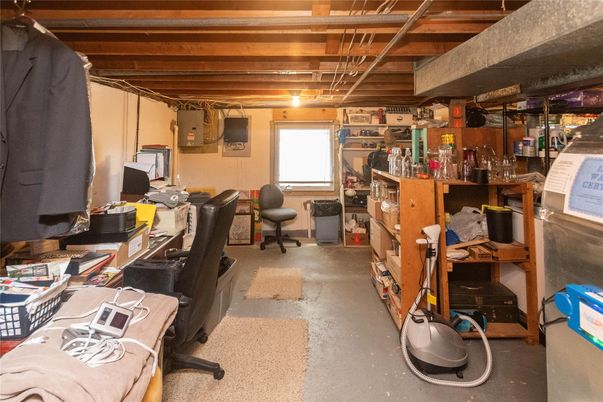 Home Office, Interior, Wooden Beams