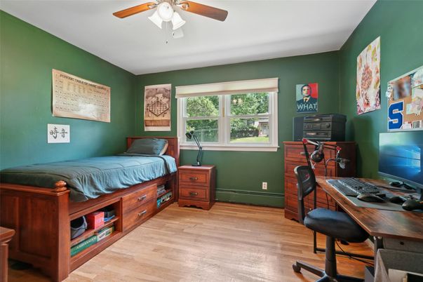 Bedroom, Home Office, Interior, Wood Texture Flooring