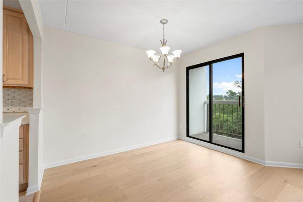 Chandelier, Empty room, Interior, Wood Texture Flooring