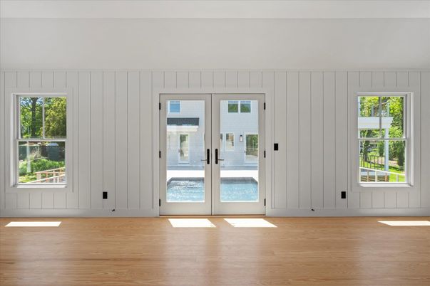 Empty room, Interior, Wood Texture Flooring
