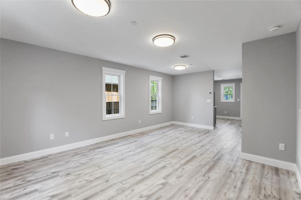 Empty room, Interior, Wood Texture Flooring