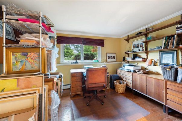 Home Office, Interior, Wood Texture Flooring