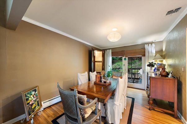 Dining room, Interior, Wood Texture Flooring