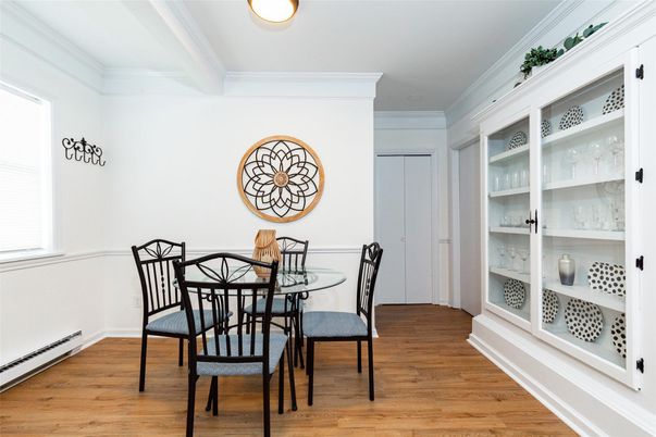 Dining room, Interior, Wood Texture Flooring