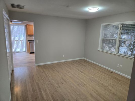 Empty room, Interior, Kitchen, Wood Texture Flooring