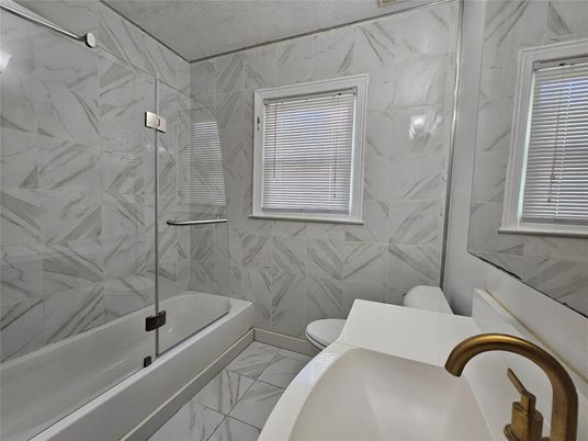 Bathroom, Glass Shower, Interior, Marble, Marble Walls