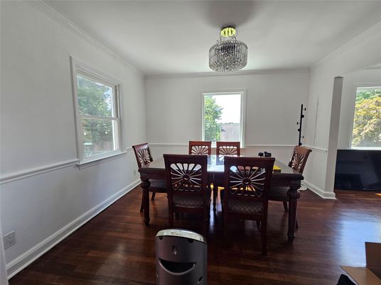 Dining room, Interior, Wood Texture Flooring