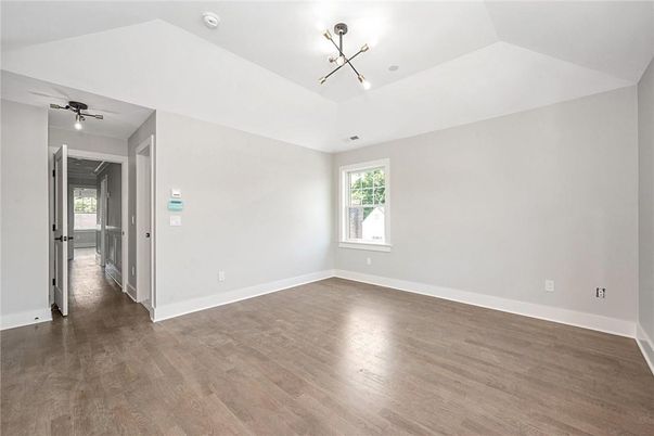 Empty room, Interior, Wood Texture Flooring