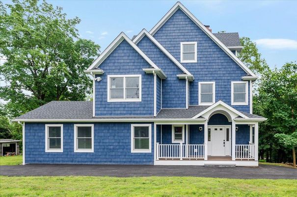 Exterior, Facade, Brick Traditional