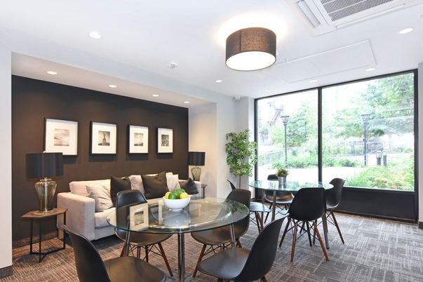 Dining room, Interior, Living room, Recessed Lighting