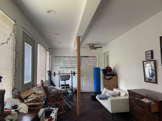 Fitness Equipment, Home Office, Interior, Recessed Lighting
