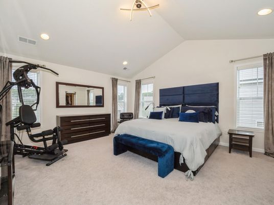 Bedroom, Fitness Equipment, Interior, Recessed Lighting