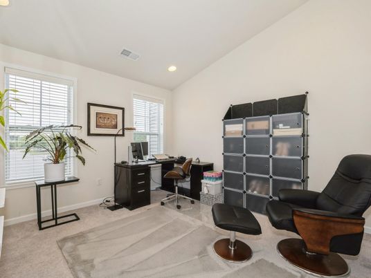 Home Office, Interior, Recessed Lighting