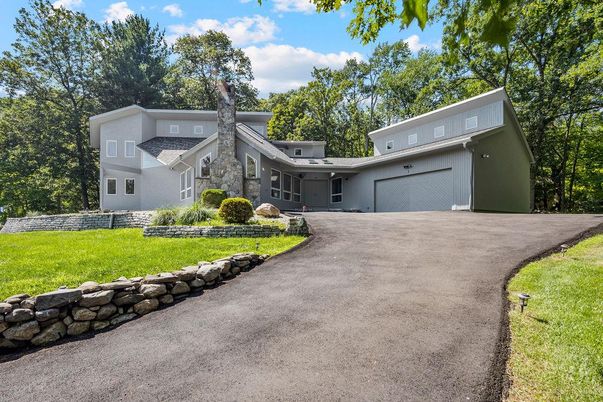 Attached, Backyard, Exterior, Facade, Farmhouse