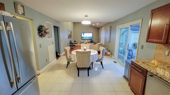 Dining room, Interior, Kitchen
