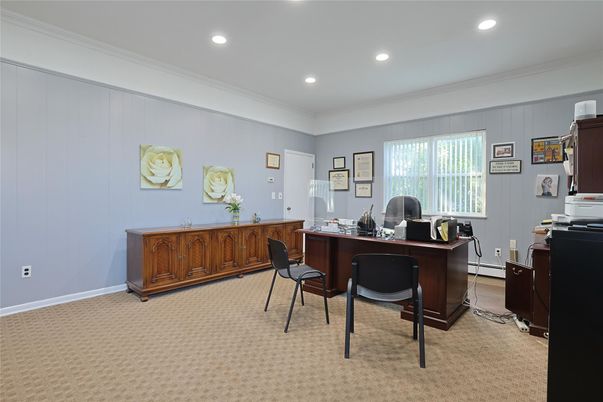 Home Office, Interior, Recessed Lighting