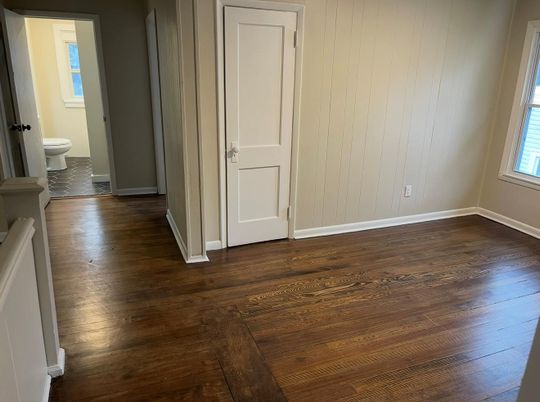 Bathroom, Empty room, Interior, Wood Texture Flooring