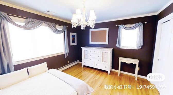 Bedroom, Chandelier, Interior, Wood Texture Flooring