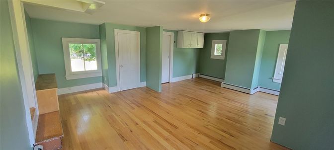 Empty room, Interior, Wood Texture Flooring