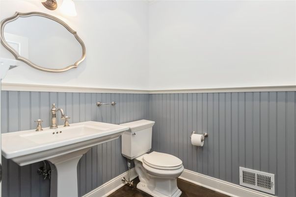 Bathroom, Interior, Wood Texture Flooring