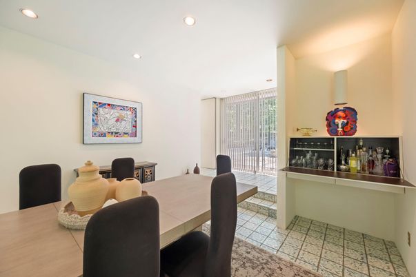 Dining room, Interior, Recessed Lighting