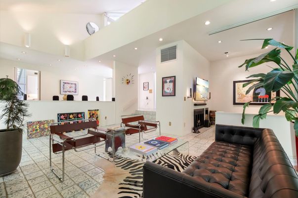 Fireplace, Interior, Living room, Recessed Lighting