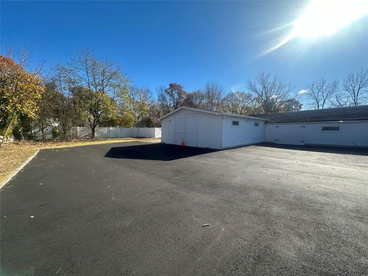 Backyard, Detached Garage, Exterior