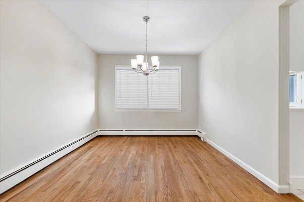 Chandelier, Empty room, Interior, Pendant Lights, Wood Texture Flooring