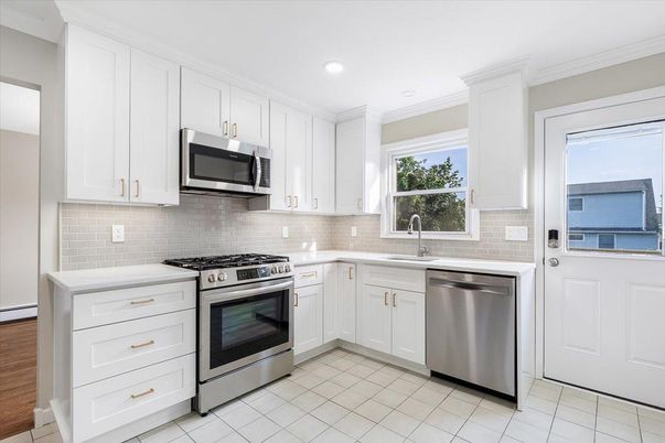 Interior, Kitchen, Recessed Lighting, Stainless Steel Appliances