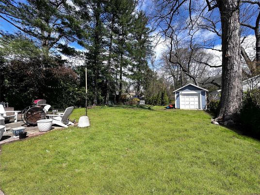 Backyard, Detached Garage, Exterior