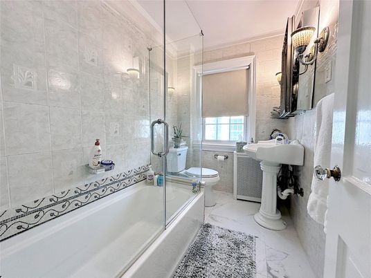 Bathroom, Glass Shower, Interior, Marble, Marble Walls