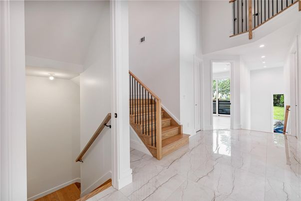 Interior, Marble, Recessed Lighting