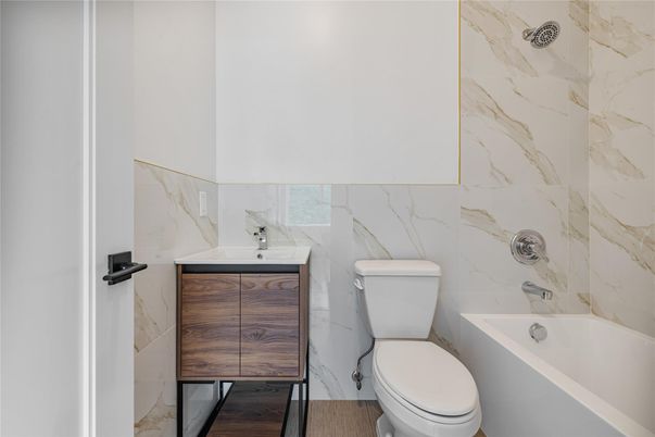 Bathroom, Interior, Marble Walls