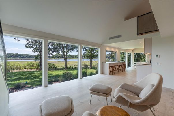 Interior, Recessed Lighting, Water, Wood Texture Flooring