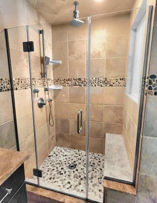 Bathroom, Glass Shower, Interior