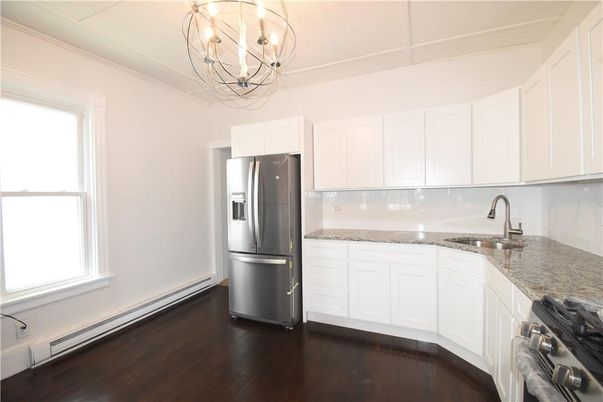 Chandelier, Interior, Kitchen, Wood Texture Flooring