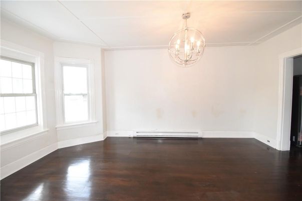 Chandelier, Empty room, Interior, Wood Texture Flooring